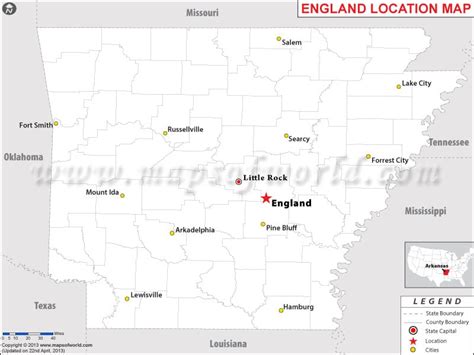 Where is England, Arkansas