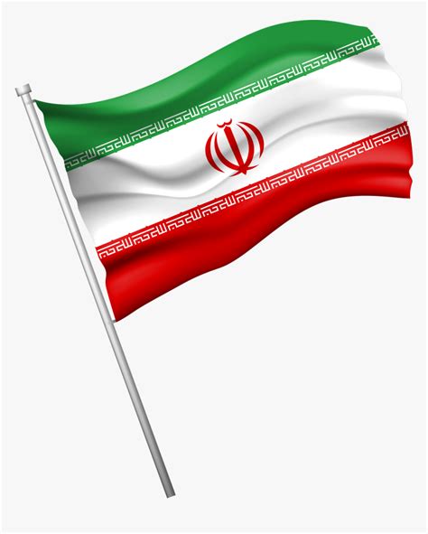 Iran Flag Png, Transparent Png - kindpng