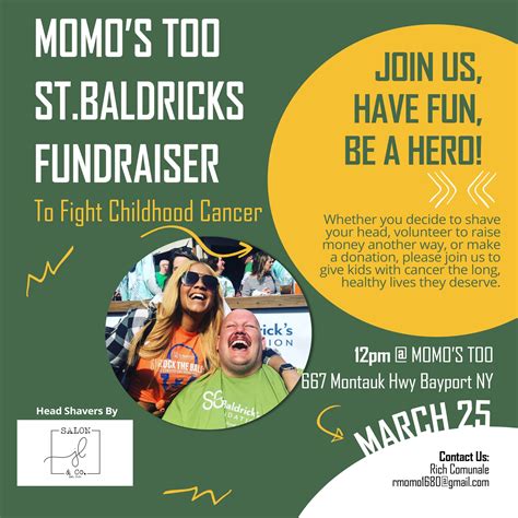 St. Baldrick's Fundraiser - Momo's Sports Bar and Grill