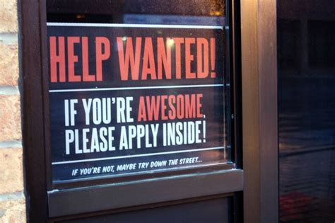 Funny Help Wanted Now Hiring Sign on Corrugated Plastic - Etsy