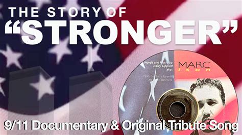 The Story of “Stronger” Released – Marc Ison – Singer / Songwriter / Multimedia Producer