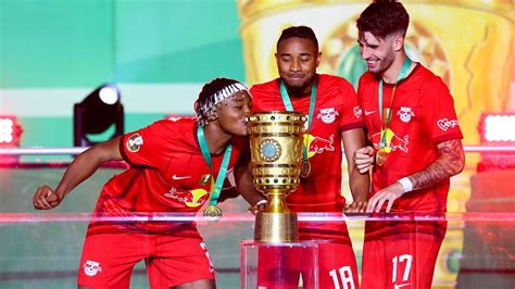 Christopher Nkunku-inspired RB Leipzig beat Eintracht Frankfurt to win DFB Cup | Bundesliga