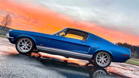 1968 Ford Mustang Gt Fastback Muscle Resto Mod Street Rod | Porn Sex ...