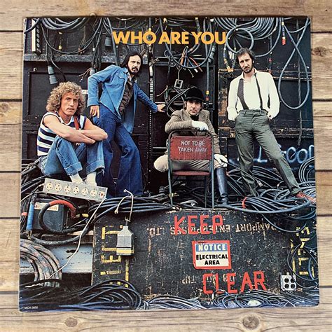 The Who Who Are You 1978 Vintage Vinyl Record LP | Etsy in 2021 | The ...