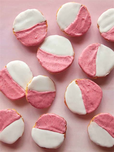 Pink and White Valentines Day Cookies - Spoon Fork Bacon