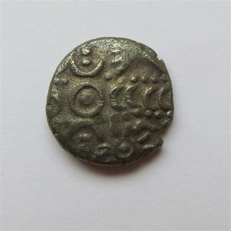 Celtic Silver Unit Belgae Danebury Crescents 50BC - Silbury Coins : Silbury Coins