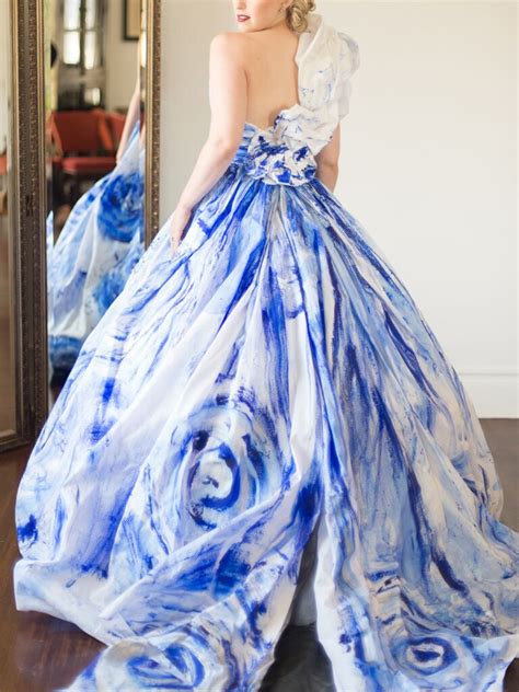 20 Dreamy Blue Wedding Gowns to Check Out