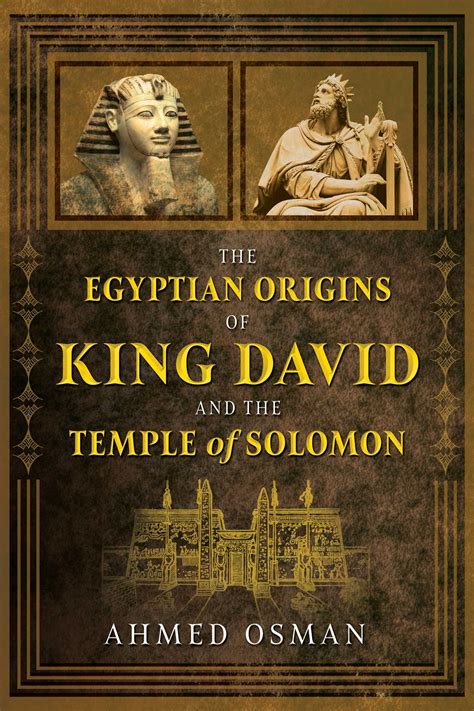 The Egyptian Origins of King David and the Temple of Solomon | Book by ...