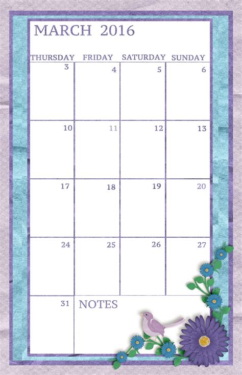 The Cherry On Top: Free Planner Pages and Goodies for March