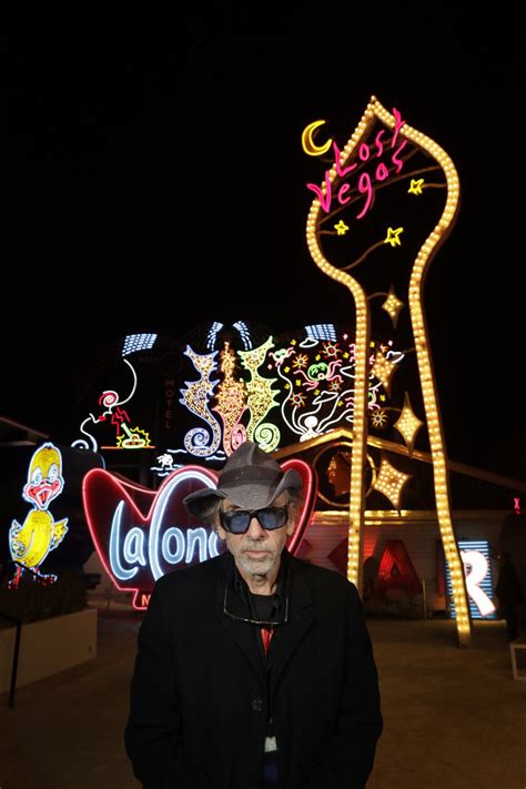 Tim Burton gets wild at the Neon Museum in Las Vegas - Los Angeles Times