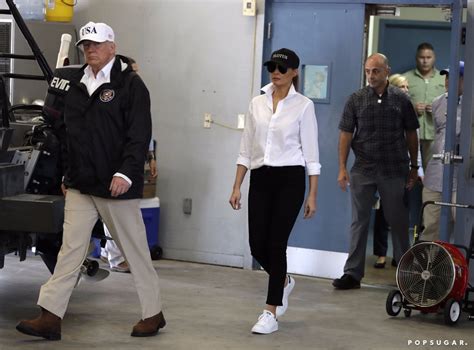 Melania Trump in Adidas Stan Smith Sneakers | POPSUGAR Fashion