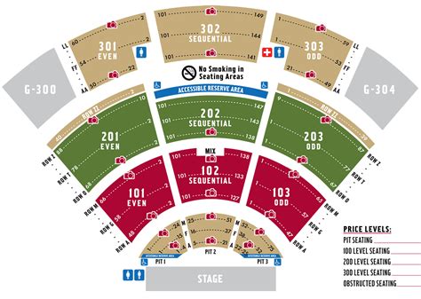 St.augustine Amphitheatre Seating Chart