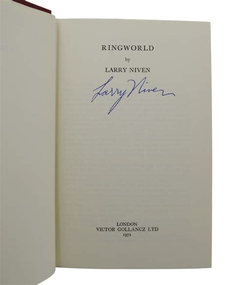 Ringworld | Larry Niven | First Edition