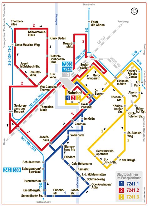 Streckenübersicht | Bürgerbus Bad Krozingen e.V.