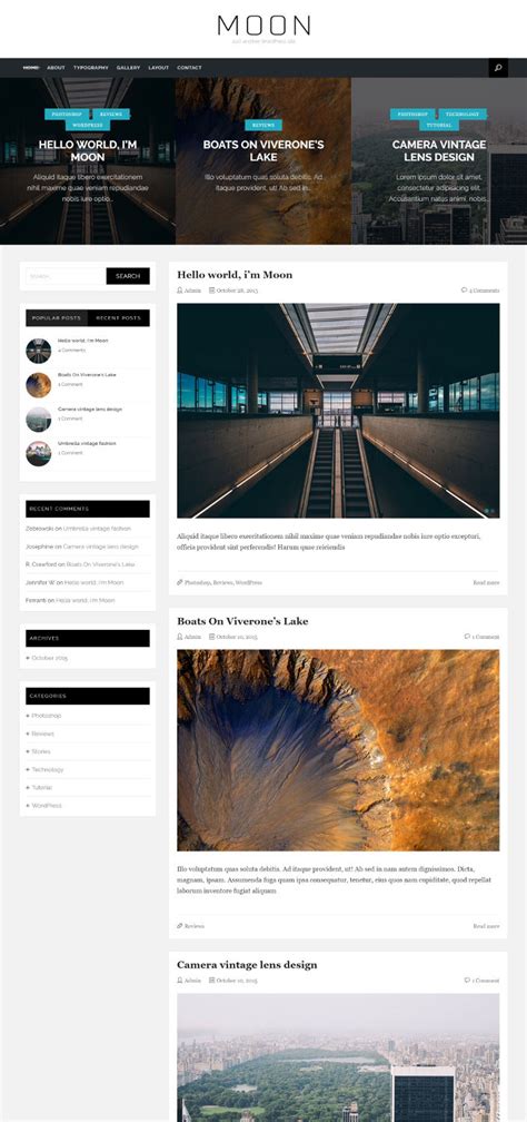 25+ Free WordPress themes for photographer, photo blog or photography ...