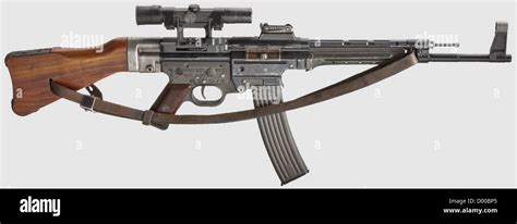 A Sturmgewehr 44 (assault rifle 44), modified to a semi-automatic Stock ...