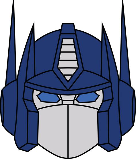 Optimus Prime Head by DrawinDroid on DeviantArt