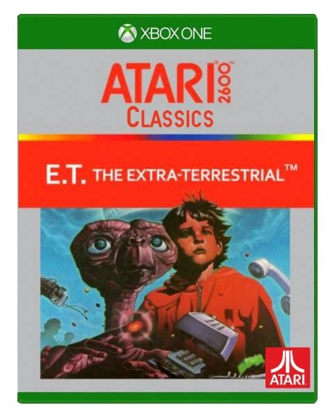 Atari 2600 Classics E.T Xbox One Box Art Cover by Pipo_Lopez