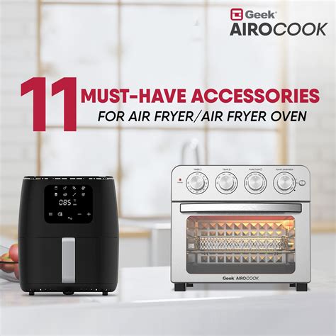 10 Must Accessories For Airfryer and Airfryer Oven