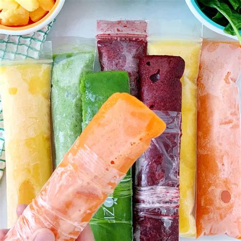 How to Make Fruit and Vegetable Popsicles