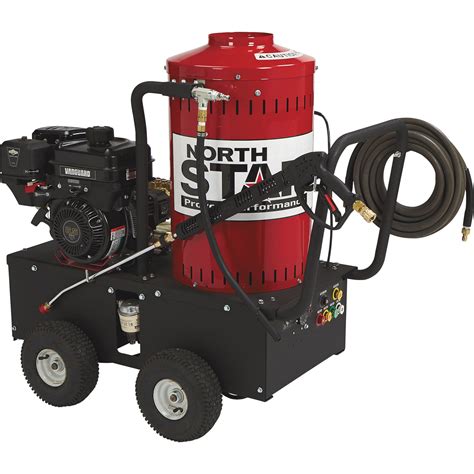 FREE SHIPPING — NorthStar Gas Wet Steam & Hot Water Pressure Washer — 2,700 PSI, 2.5 GPM, Briggs ...