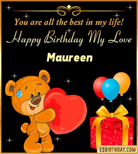 Happy Birthday Maureen GIF 🎂 Images Animated Wishes【28 GiFs】