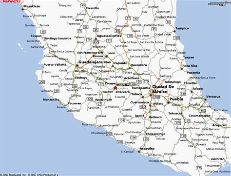 Morelia Mexico Map