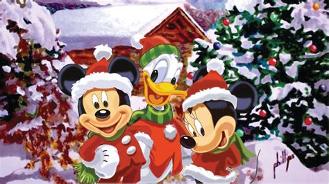 Mickey Mouse Christmas wallpapers - Wishes Lol | Christmas wallpaper backgrounds, Disney ...