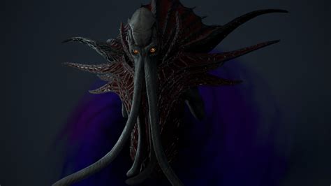 ArtStation - MindFlayer from Baldur's Gate 3