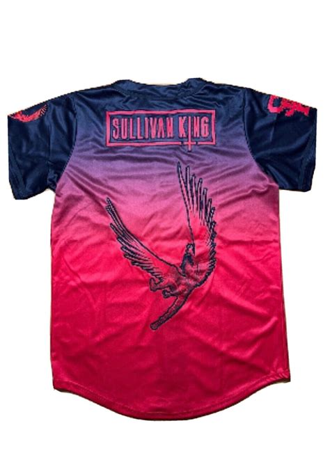 SULLIVAN KING EDM DJ THANK YOU FOR RAGING BASEBALL JERSEY LARGE XL X ...