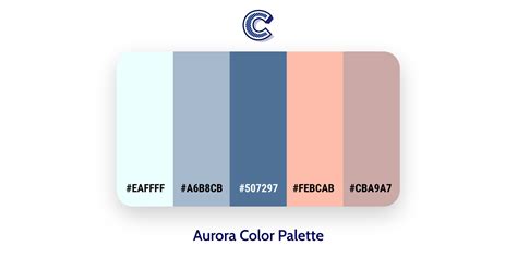 Colorpoint - Beautiful Color Palettes - Aurora Color Palette