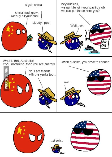 There need to be more Australia ball comics... and a goddamn ...