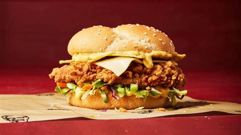 KFC have dropped a 'Zinger Crunch Burger' and it's a pretty hectic remix of the classic Zinger