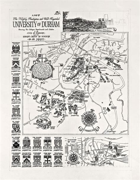 Durham University Campus Map