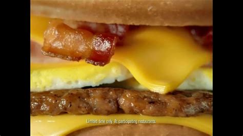 Jack in the Box Loaded Breakfast Sandwich TV Commercial, 'Ate His Face ...