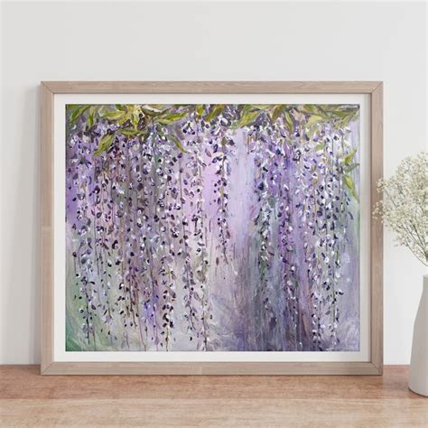 Wisteria Wall Art - Etsy