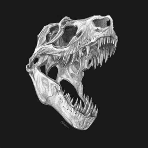 T-Rex Skull - Dinos - T-Shirt | TeePublic