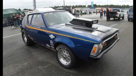 AMC Gremlin drag racing car agrressive grremlin by Alex Mahl !!!! walkaround + sound K060 - YouTube