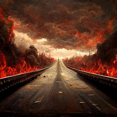 Highway to Hell Digital Art by Miguel Ferreira - Fine Art America