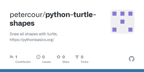 GitHub - petercour/python-turtle-shapes: Draw all shapes with turtle ...