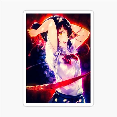 "Mitsuha Miyamizu Your Name Fanart" Sticker for Sale by Spacefoxart ...