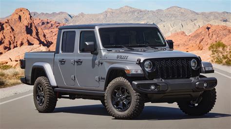 2021 Jeep Gladiator Willys adds off-road hardware to lower trim levels