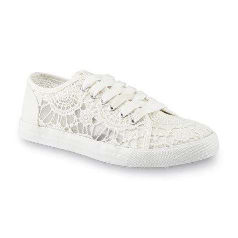 Joe Boxer Women's Sonoma Lace Sneaker - White