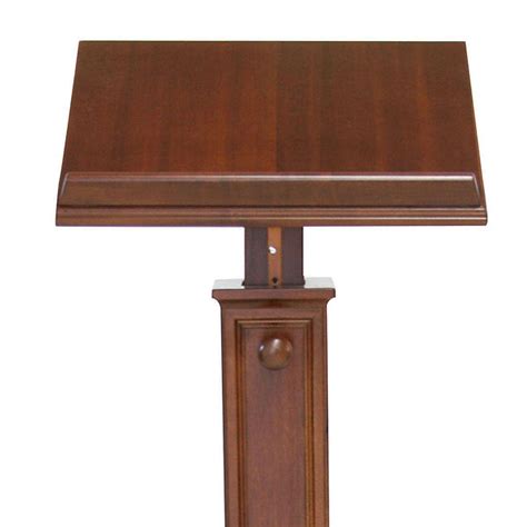 Modern style wood lectern | online sales on HOLYART.co.uk