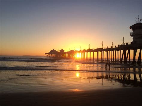 Huntington Beach sunset | Beach sunset, Sunset, Beautiful sunset