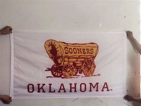 University of Oklahoma Sooners Flag 3x5 Sooner Nation Free Shipping USA Seller! | eBay