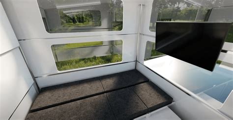 Telescopic camper makes Tesla's Cybertruck an all-electric tiny cabin