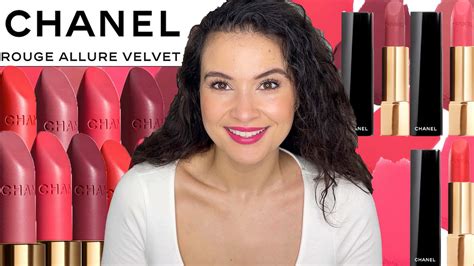 NEW CHANEL SPRING 2023 Rouge Allure Velvet 45 Intense, 46 Magnétique and 64 Eternelle - YouTube