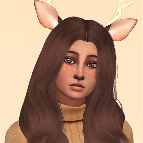 Deer Makeup Sims 4 Cc - Mugeek Vidalondon