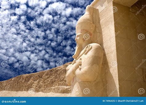 Queen Hatshepsut Tomb Mural Paintings Royalty-Free Stock Image | CartoonDealer.com #100016596